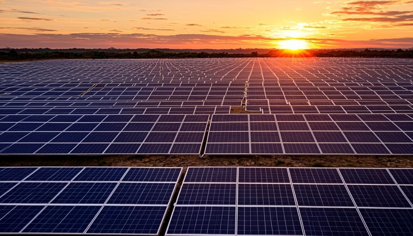 Solar panels ready for ethical recycling and material recovery